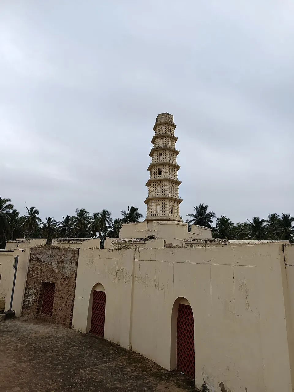 Manora Fort tower near Pattukkottai